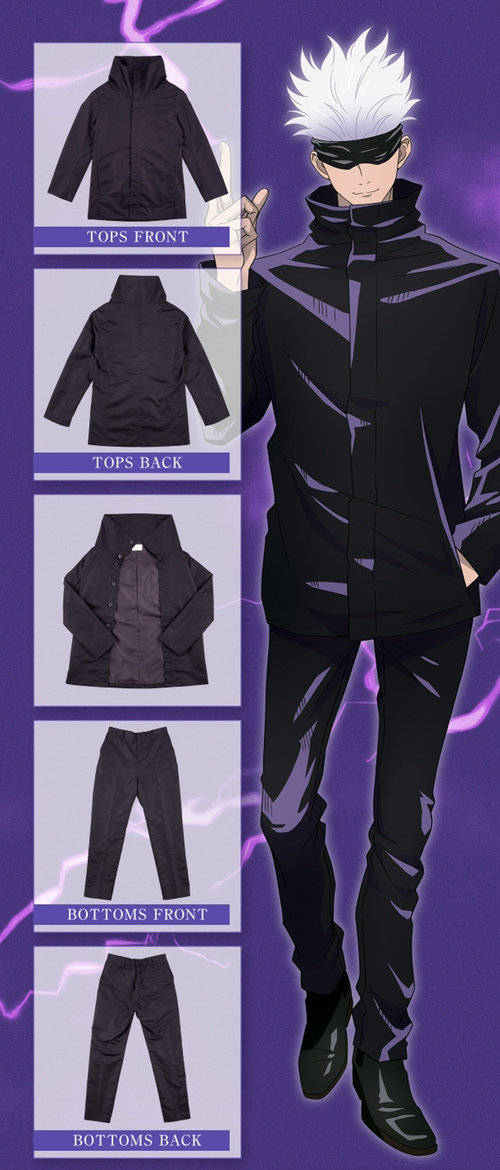 《咒术回战》推出五条悟服装,被网友吐槽:低于1米9别想了_衣服