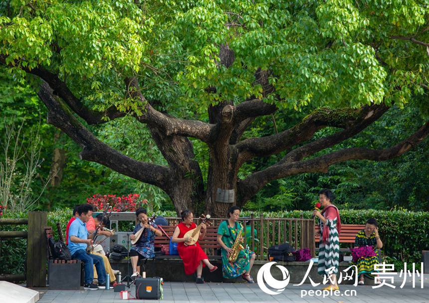 成为了|贵阳阿哈湖国家湿地公园：夏日避暑胜地 为城市增添一抹清新