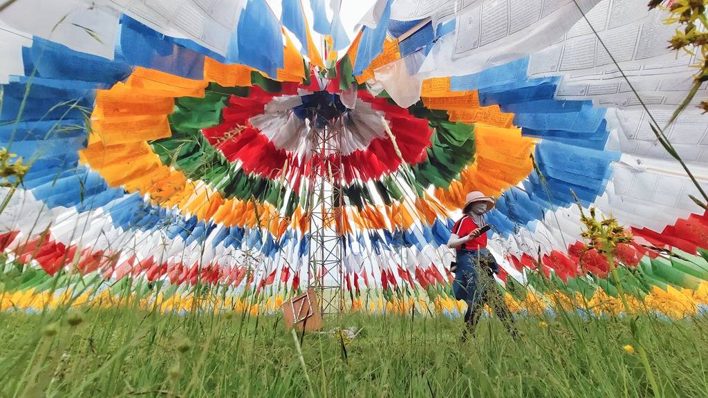 21年青海同仁六月会 甘南贡巴插箭节14日大环线人文民俗 风光摄影游记 山顶