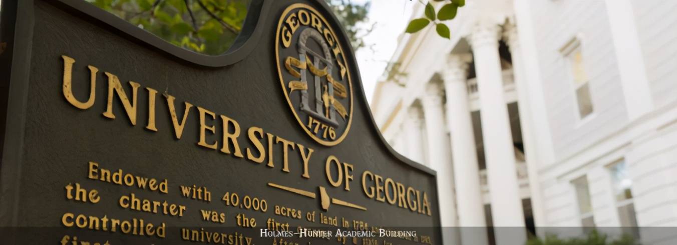 佐治亚大学创建于1785年,坐落于美国佐治亚州雅典市,是美国最早建立的