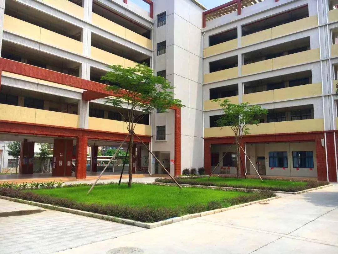 中山这所小学完成校园环境升级改造啦_横栏