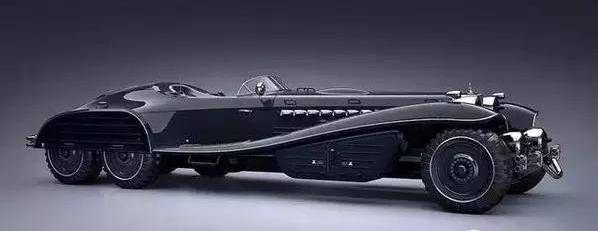 没错,这款车就是特意为红骷髅而定制的,车身具有空气动力学性能,有一