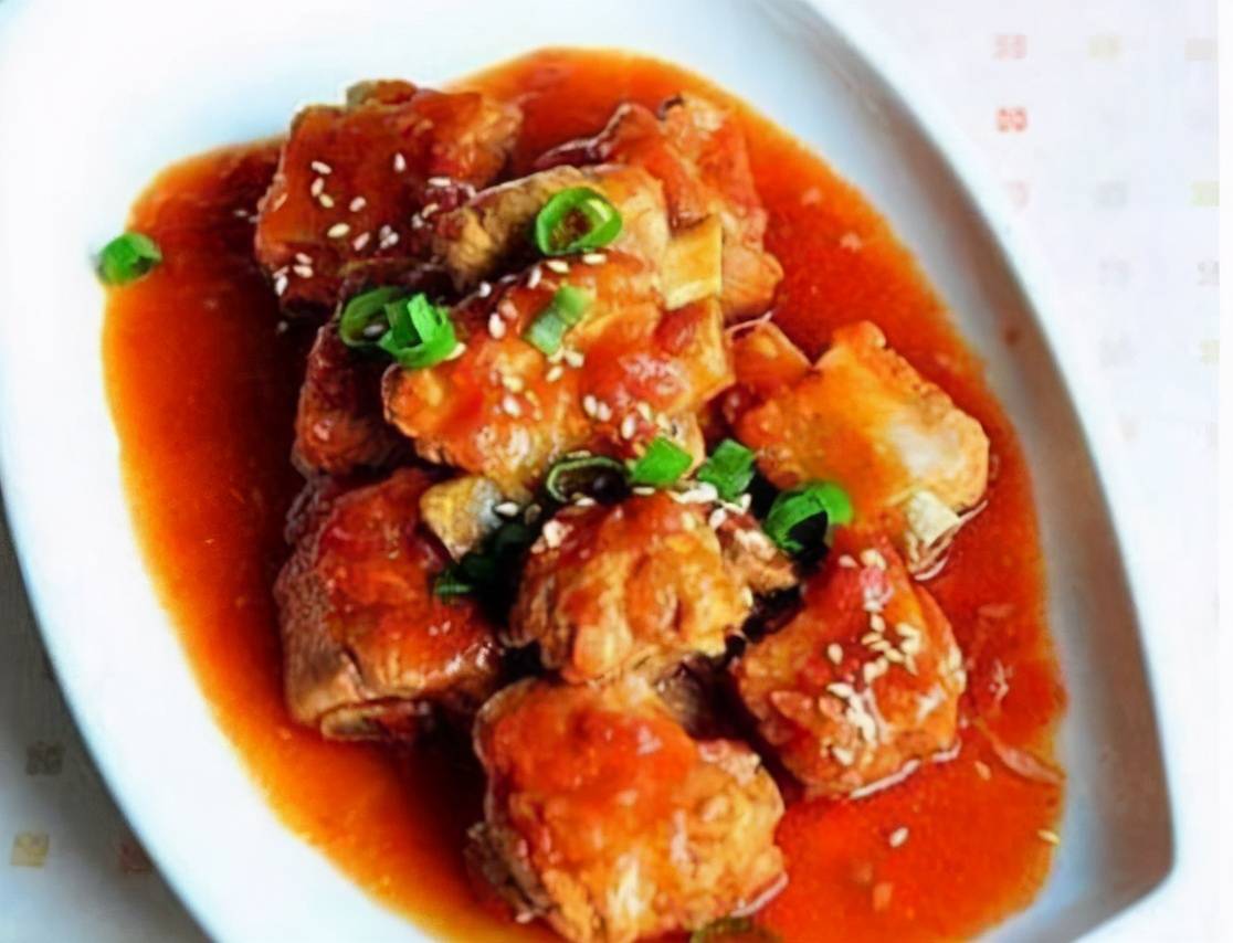 番茄烧排骨