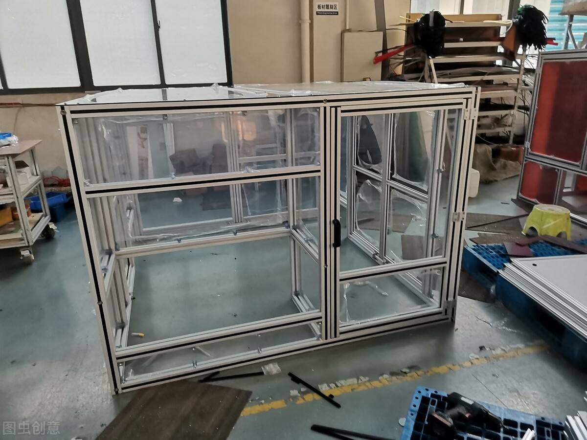 工业铝型材可以搭配这5种材料组装框架