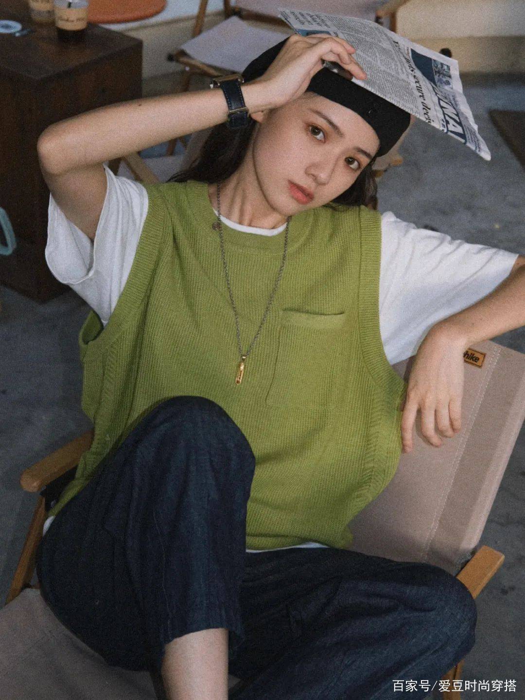 整体|适合亚洲女孩的韩式穿搭，早秋这么穿，洋气又时髦