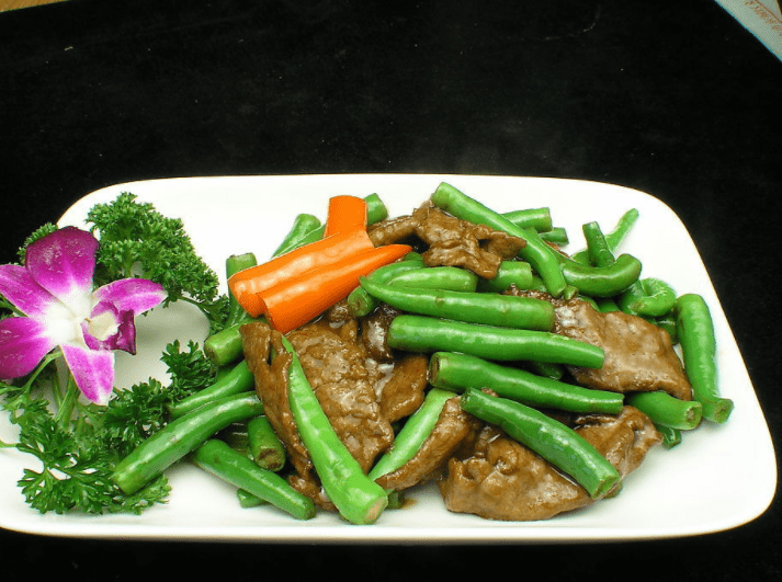 减脂食谱——豆角炒牛肉