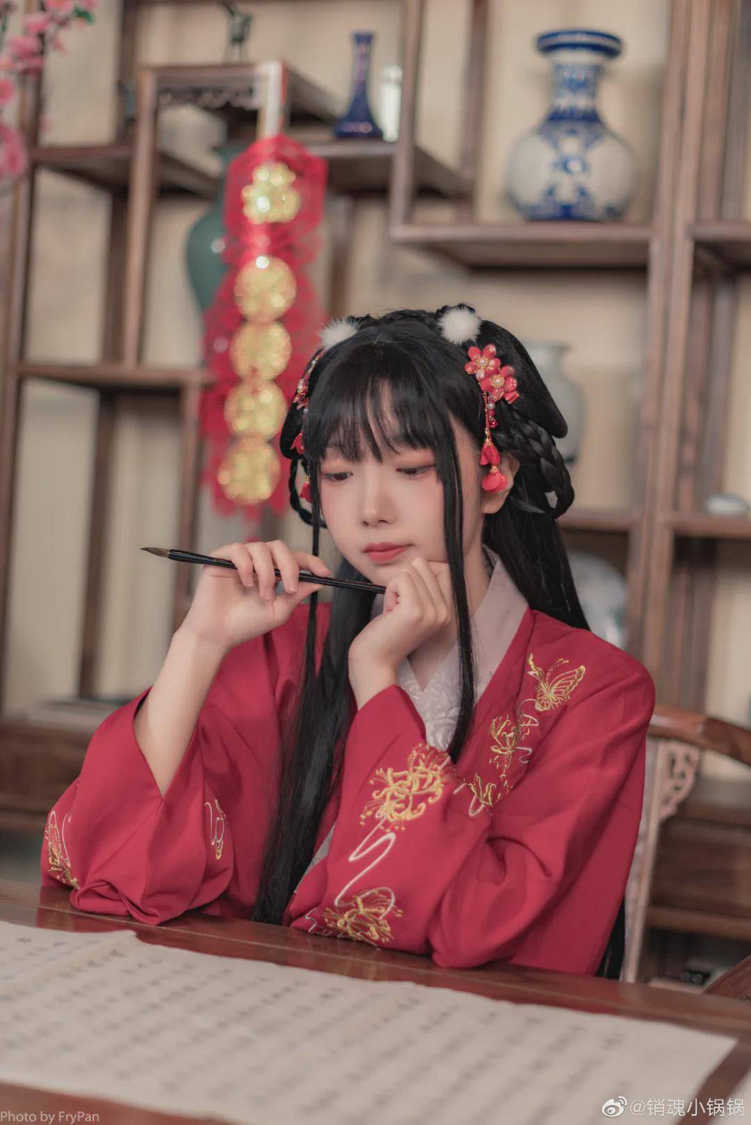 仙女|汉服小仙女:琴诗书画皆可行