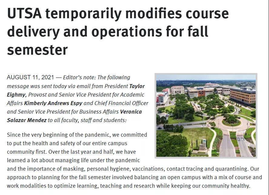 大学|美国大学再次宣布推迟线下课，“网课时代”又要来了……