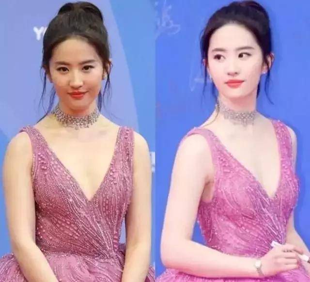 女神|女明星P图前面对比图曝光，没有了滤镜，baby杨幂变化也很大