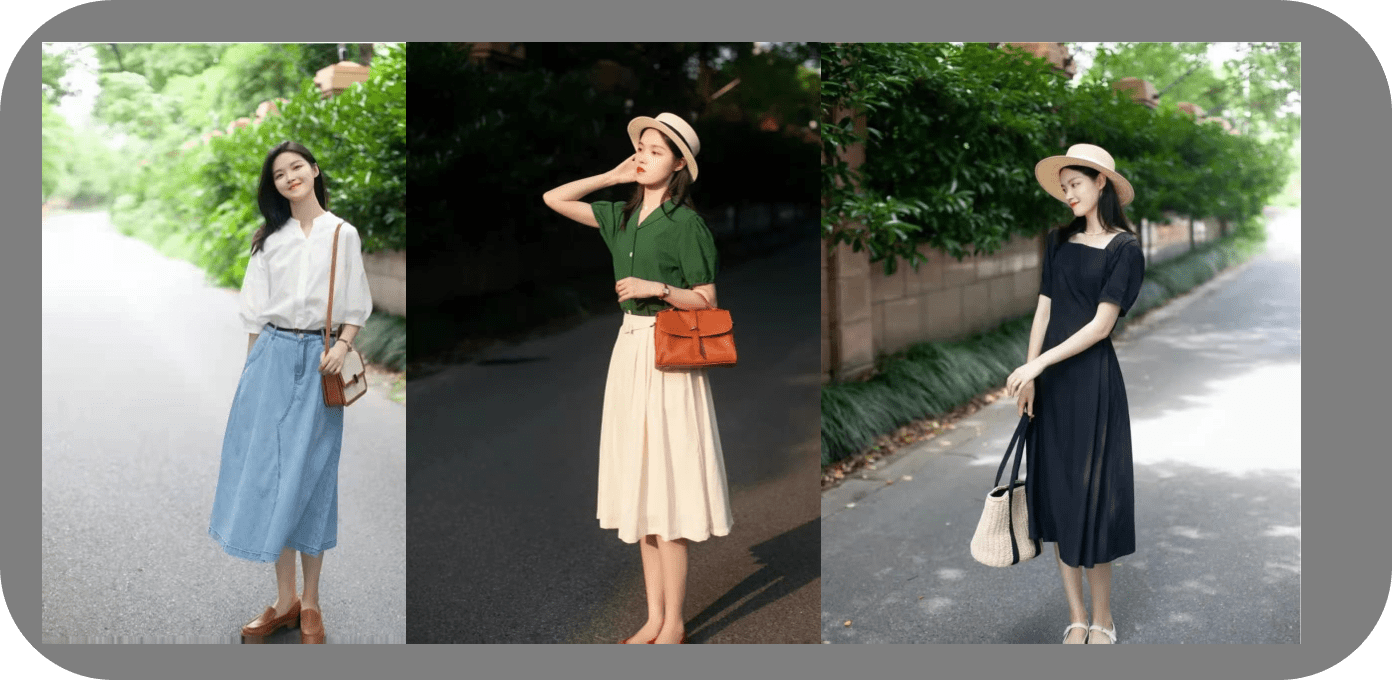 下半身|20套法式高级感穿搭！初秋大气又时髦，哪款属于你的“菜”