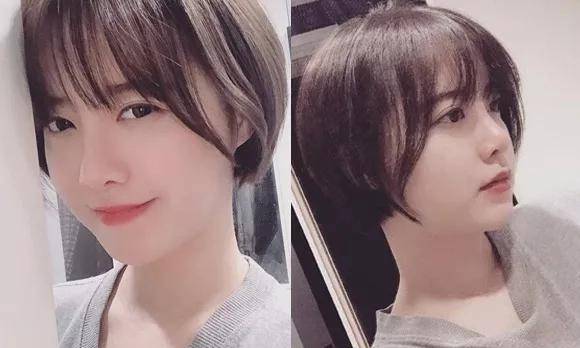 发型|初秋的第一款发型，蒋欣也选了宋慧乔同款，果然谁剪谁好看？
