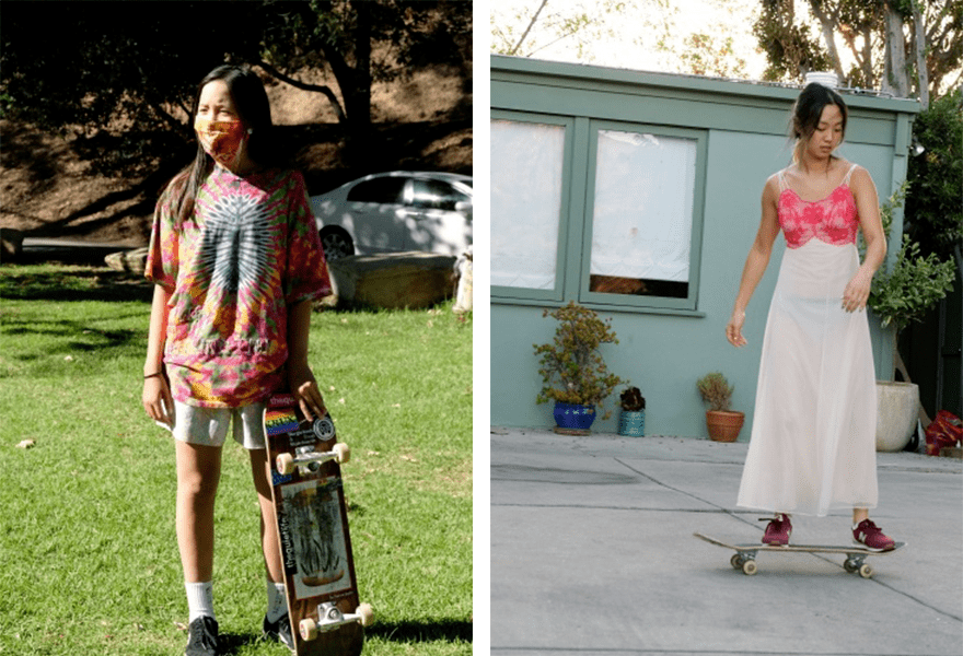 对比|Imitation of Christ 2021春夏,与滑板一起搭配,掌握优雅平衡技巧