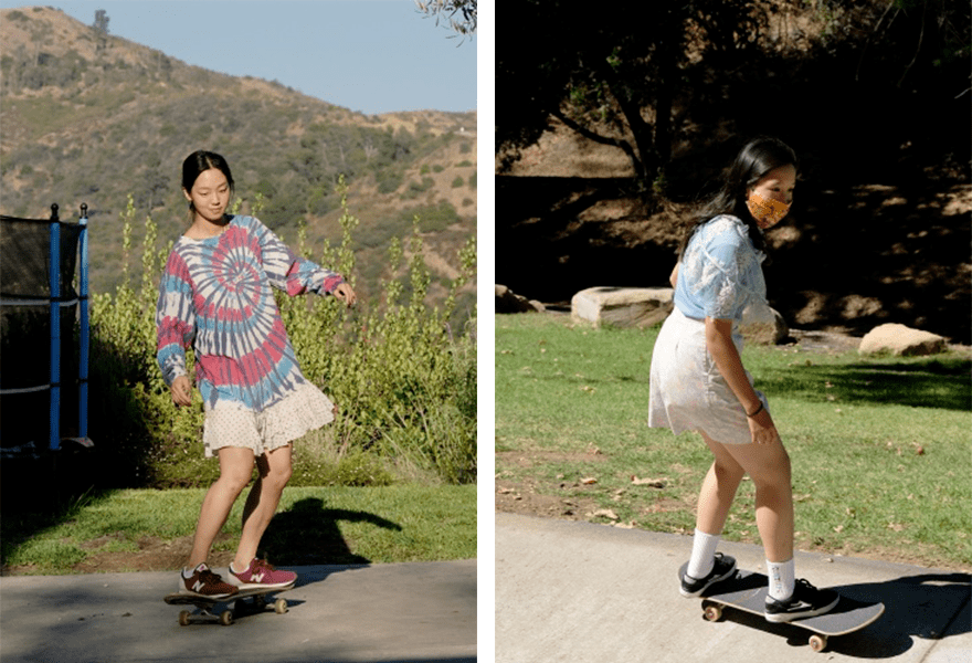 对比|Imitation of Christ 2021春夏,与滑板一起搭配,掌握优雅平衡技巧