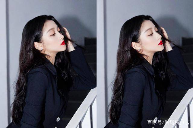 进行|关晓彤真是“人间富贵花”，西装裙配黑丝太撩人，好身材隐约可见