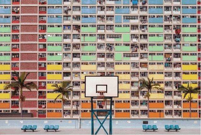带你参观香港的公共屋邨，拍出每张照片都是大作，看完感慨良多