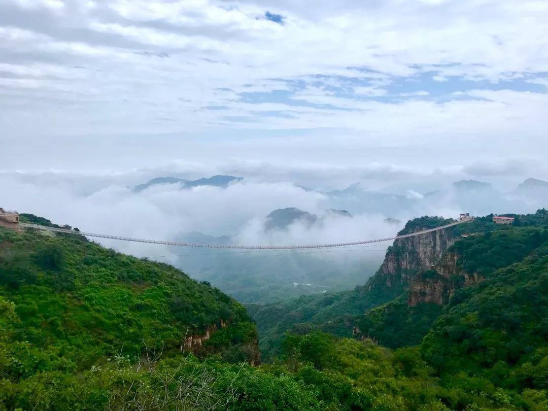 石家莊平山紅崖谷好玩嗎福慧山紅崖谷景區開放中