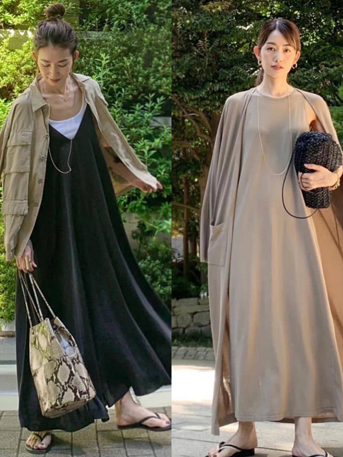 长袖|入秋后50岁女人别穿得太老气，学日本主妇这样搭，舒适又有女人味