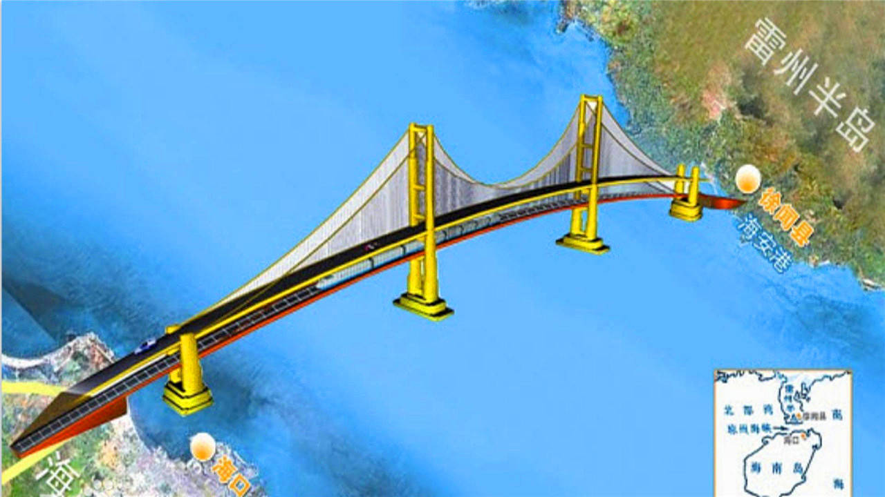 琼州海峡南北最窄仅19.4公里，为什么不修建一座跨海大桥？