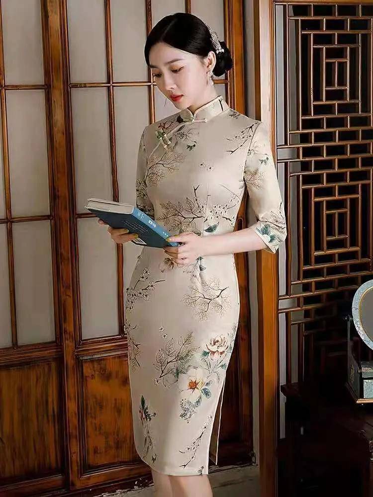 风花|衣柜里没有一件旗袍，是女人一生的遗憾！懂自己的女人才是真女人