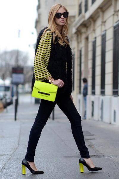 荧光|现在时尚小仙女们对于穿衣打扮，可谓是越来越精致了