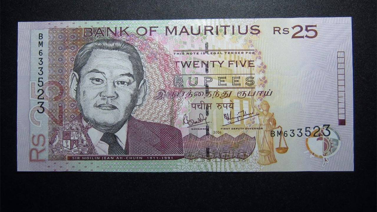 为什么非洲国家毛里求斯的钞票上印着中国人的头像？