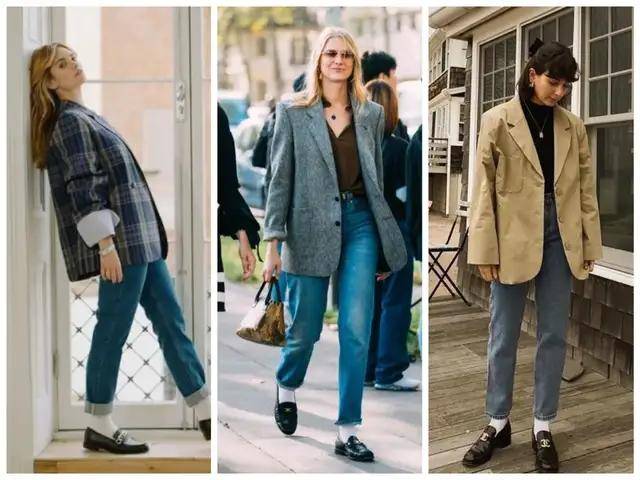 袜子|乐福鞋有新搭法啦！快来时髦告别老寒腿