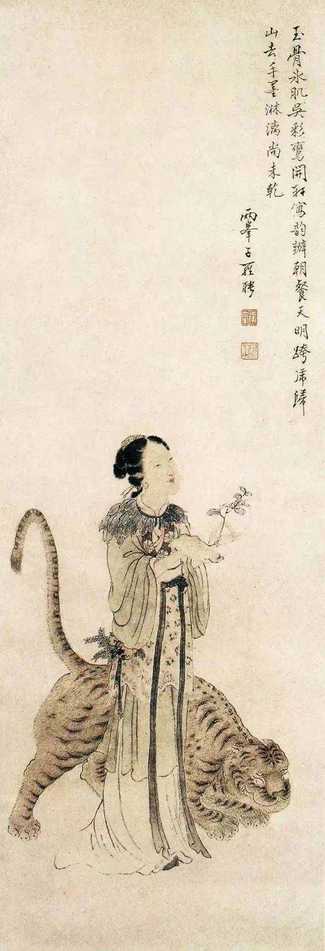 壁画|30幅古画中的美女，秒杀当代网红