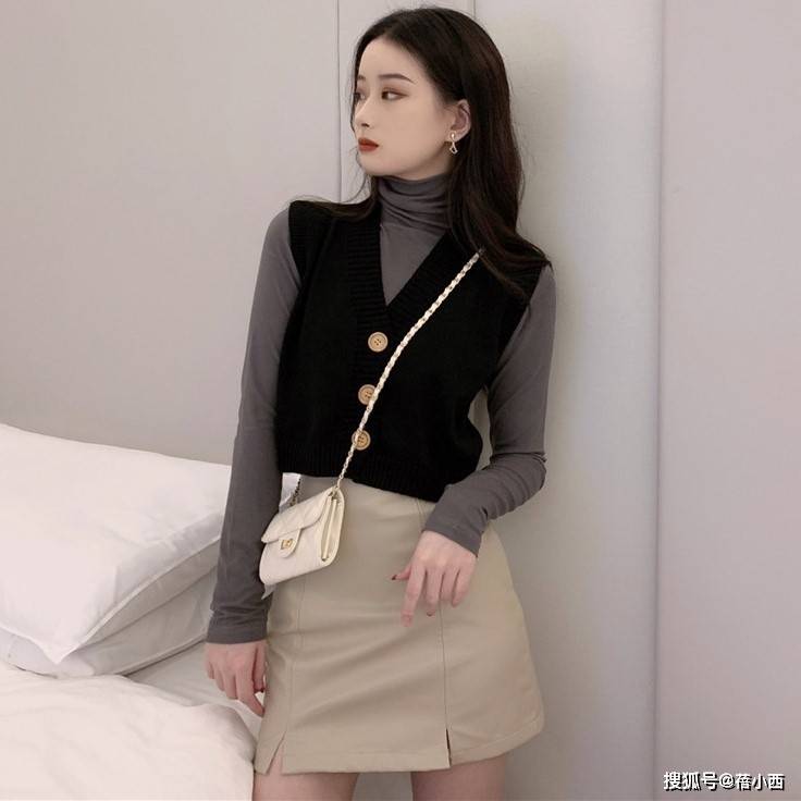 形象|秋季，穿上“黑色马甲”，让你遇见不一样的美好