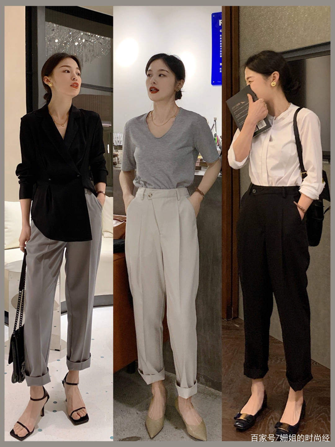 视觉|小个子秋季穿衣难?跟这位158cm博主这样搭,不穿高跟鞋也很显高