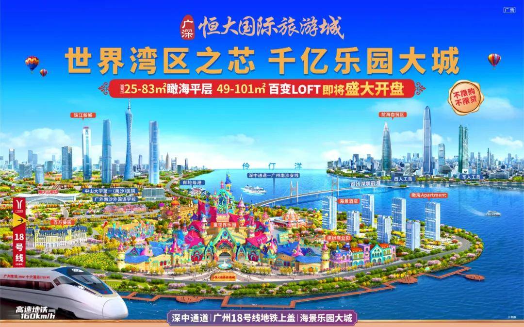 广州南沙广深恒大国际旅游城真的太火了太牛了详情解析地址