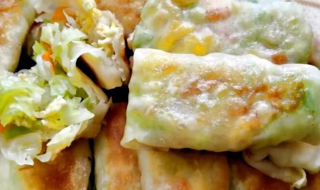 做法|懒人版的早餐，不和面不揉面，外酥里鲜，做法简单，10分钟出锅