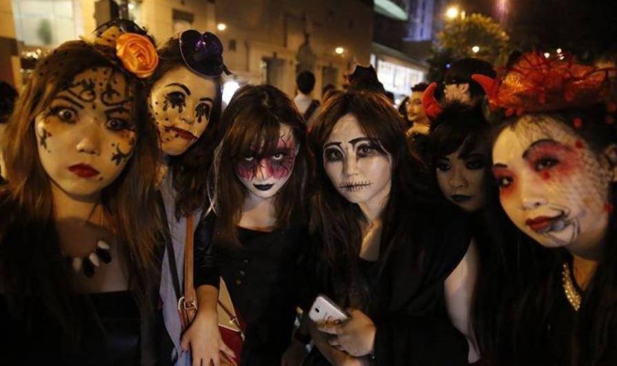 因为|恐怖片别尬演，长相甜美的林心如和一脸苦相的王真儿，是2种极端