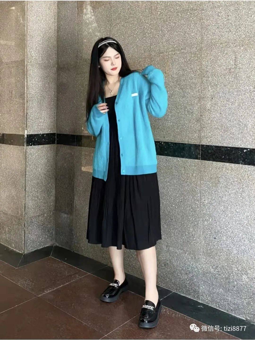 黑色|针织衫搭配什么下装好看