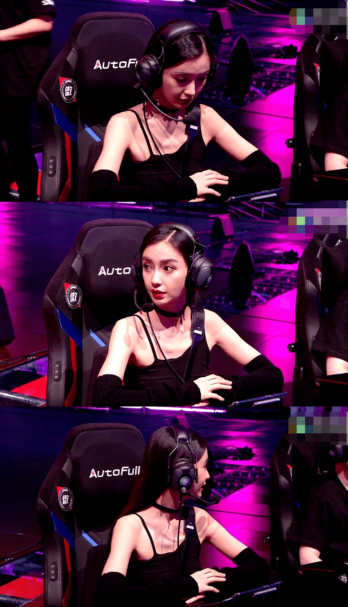 杨颖|Baby现身《英雄联盟》10周年，穿工装露香肩，32岁仍有娃娃脸