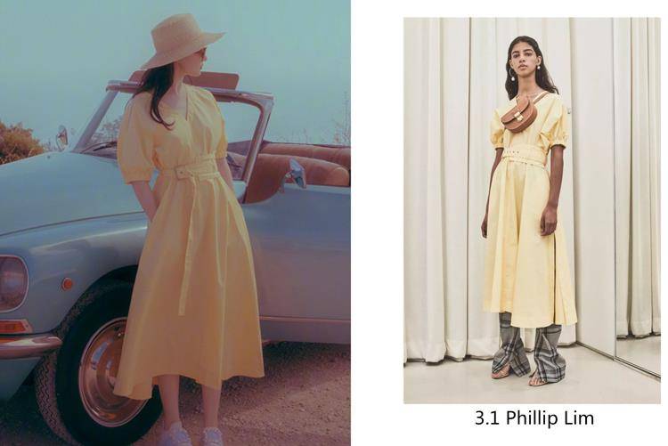 魅力|刘亦菲再现“西装杀”！一袭黑色西服撑伞漫步海边，网友：超美