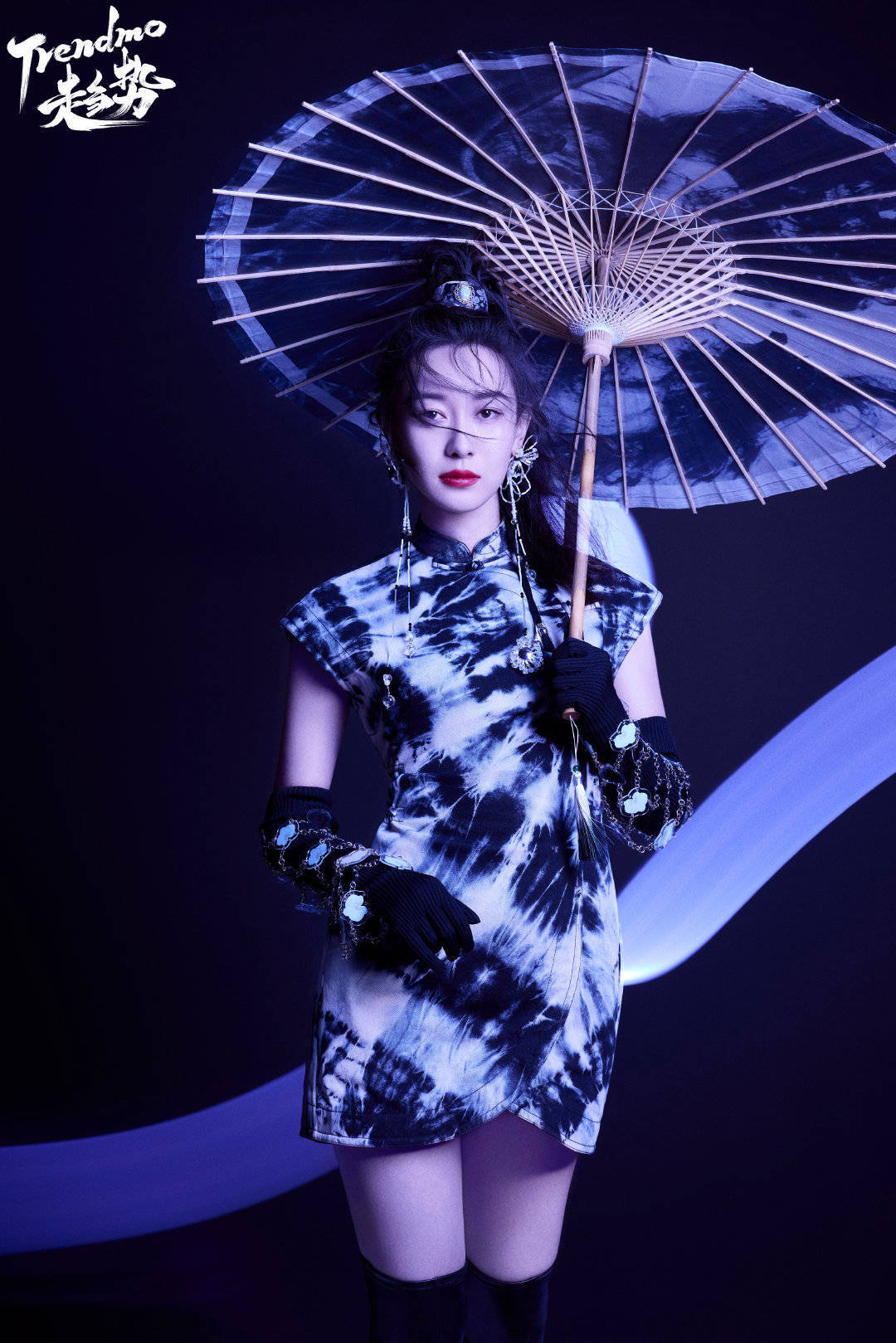 亮点|金牌剑客孙一文拍时尚大片,又美又飒有了女侠风采,气质不输明星