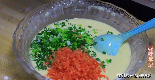 包子|早餐饼最快速的做法,筷子一搅,10分钟出锅,比包子油条还好吃