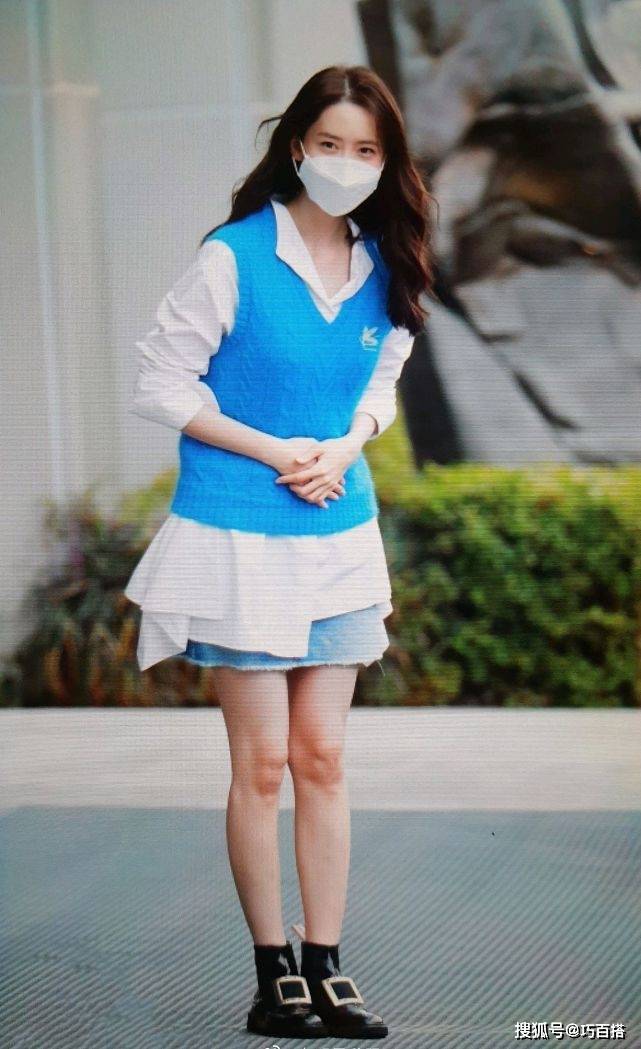 感觉|林允儿也有失手的时候！下半身失踪穿错很显胖，还好她颜值撑住了