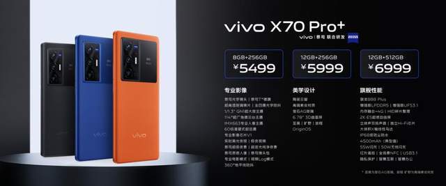 影像|年度影像旗舰vivo X70系列正式发布 售价3699元起