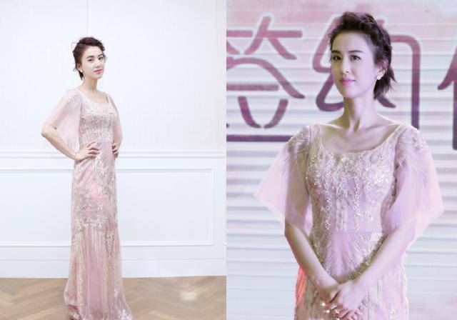 黄圣依|黄圣依很有贵妇气质，穿亮片长裙优雅高贵，这身材看着不像生过娃