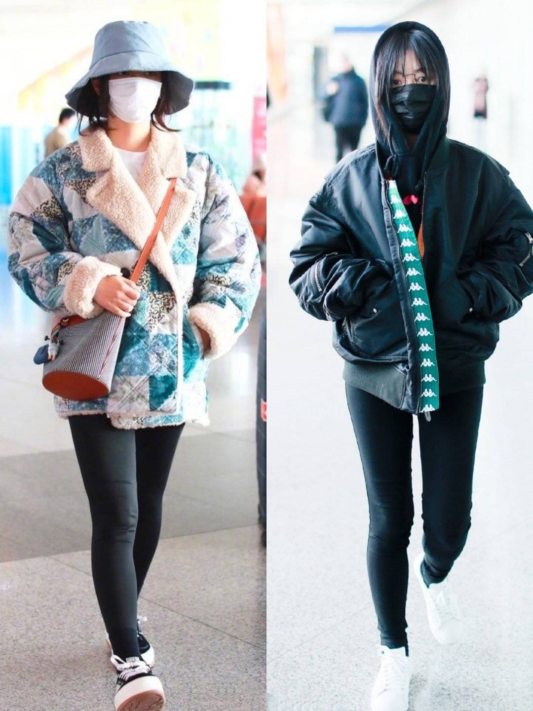 卫衣|谭松韵的穿搭永远都显嫩，内到打底外到棉服，目之所及全是记忆点