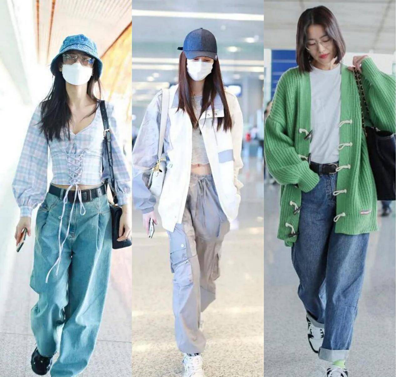 身材|除了老爹鞋,你还差一款老爹牛仔裤,适合微胖女生,特显瘦