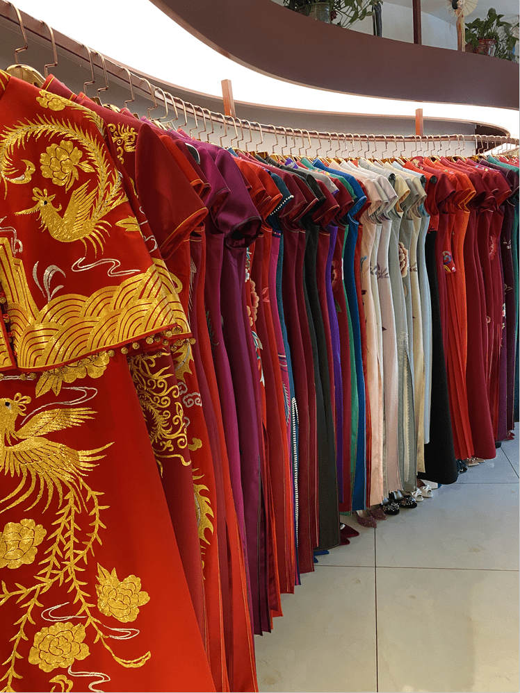 美文|高端定制 |金扣子一个30多年旗袍老店分享