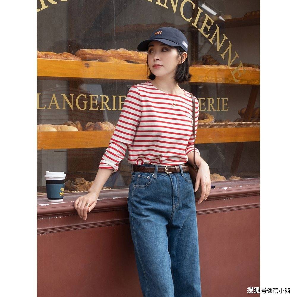 chic|早秋衣橱里必备“条纹衫”，chic！百搭！学做一个真正时髦的女人