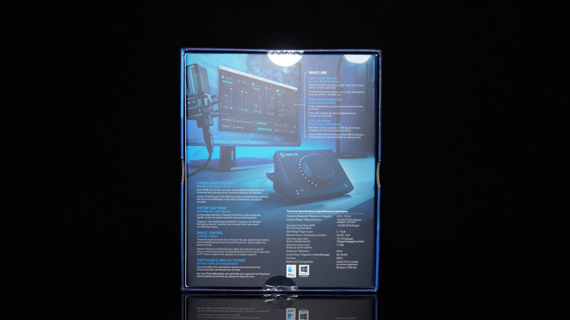 我给工作室配了一套elgato声卡与博雅的卡农麦和监听耳机直播用 Wave 全网搜