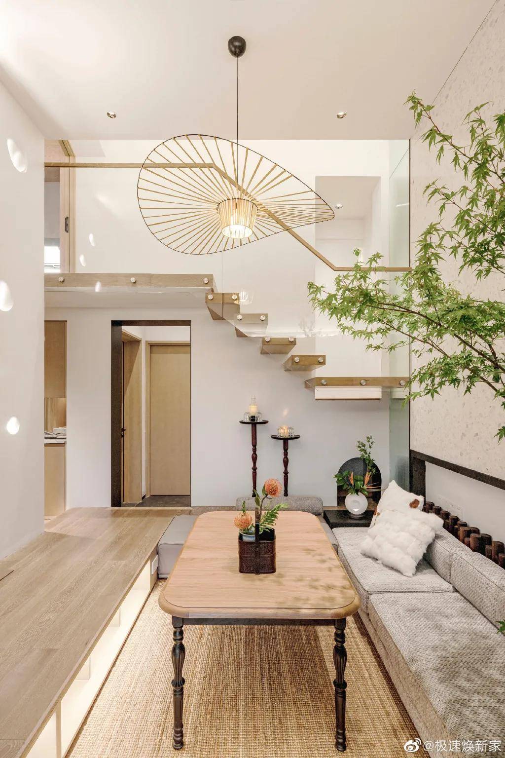 loft|神作！14天，顶层老破小居然爆改成loft庭院！