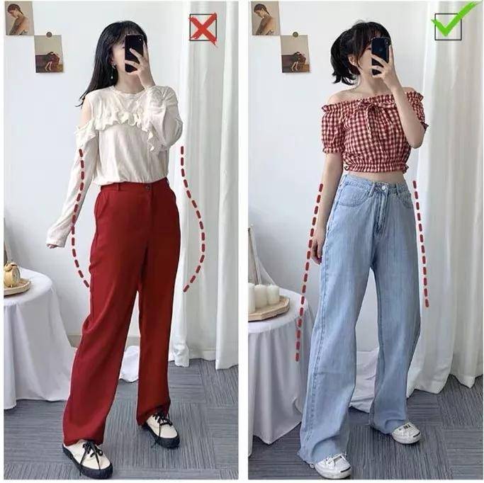 身材|梨形身材这么穿=又高又瘦！！