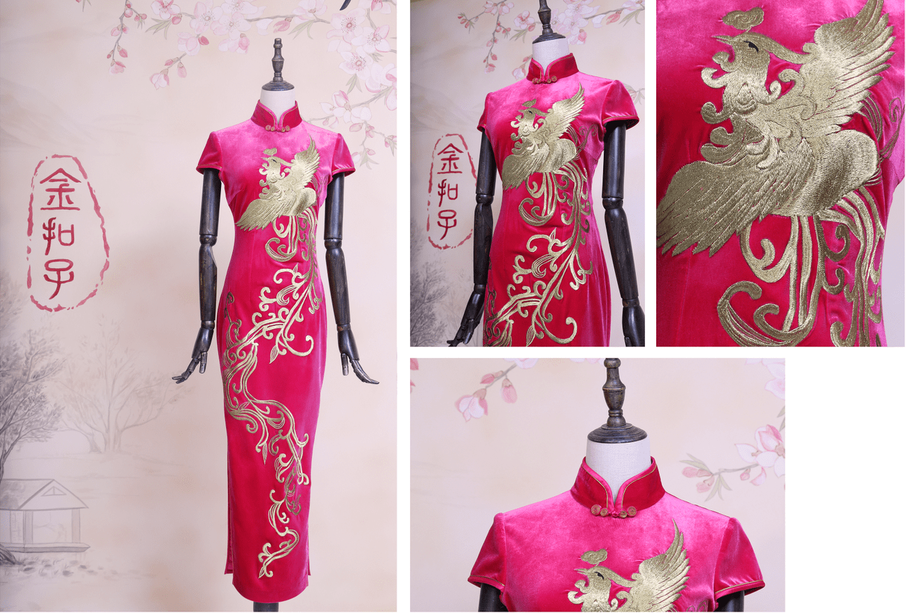 扣子|金扣子手工打造,喜婆婆 妈妈装