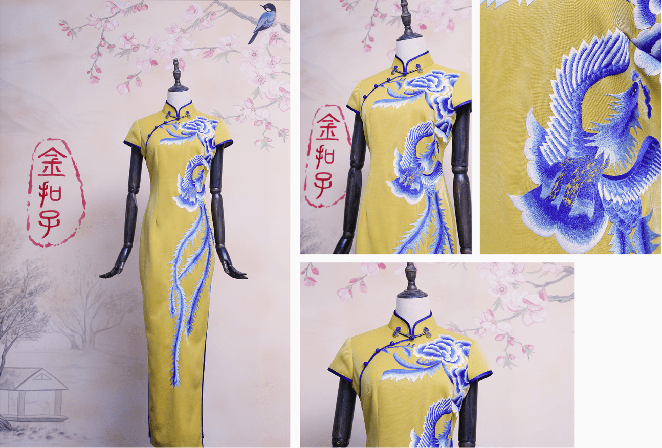 扣子|金扣子手工打造,喜婆婆 妈妈装