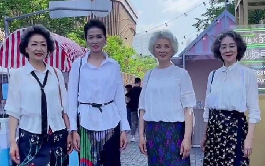 卷发|70岁就别染发了，花白发真实自然不做作，发型烫好照样时髦显年轻